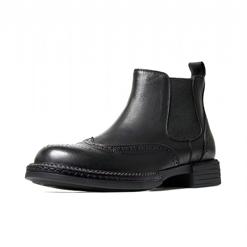 Slip-on Boots For Menn - Svart