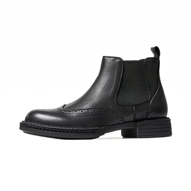 Slip-on Boots For Menn - Svart