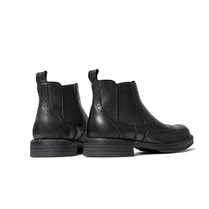 Slip-on Boots For Menn - Svart