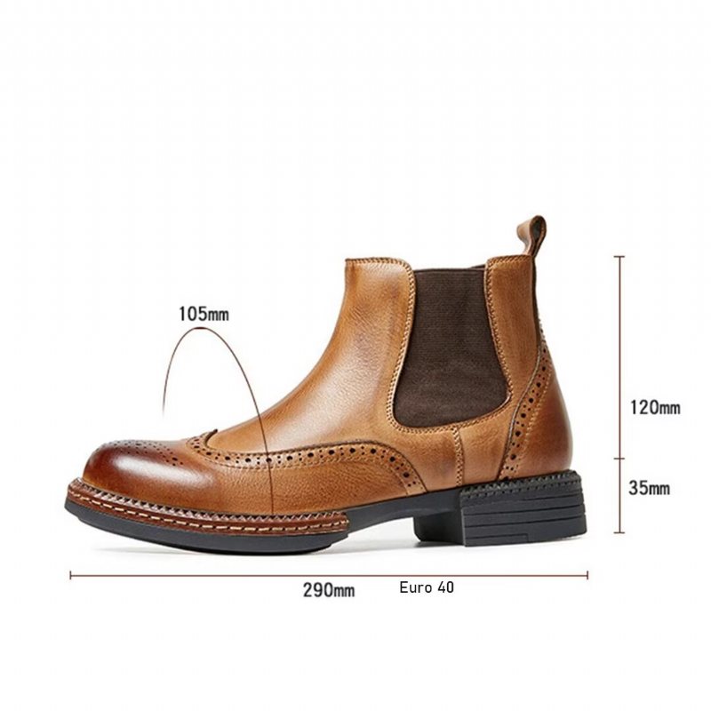 Slip-on Boots For Menn - Svart