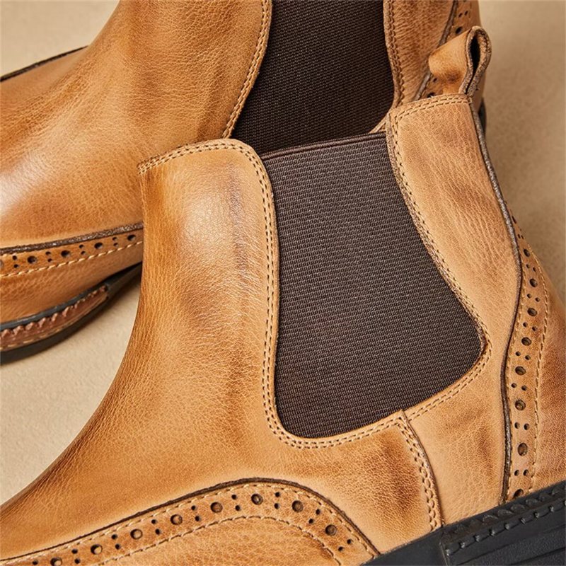 Slip-on Boots For Menn - Svart