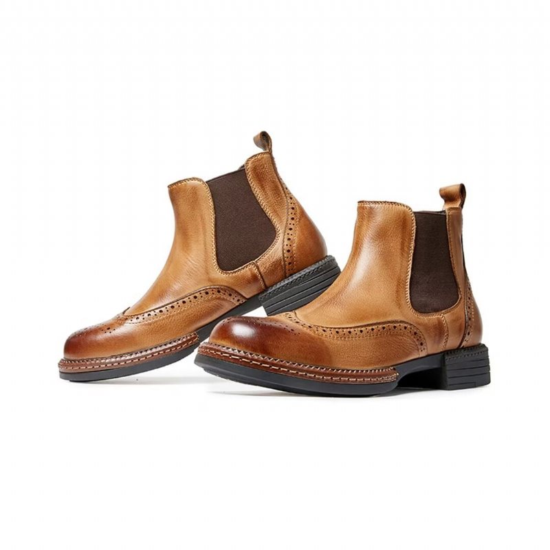 Slip-on Boots For Menn - Svart