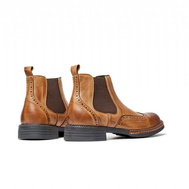 Slip-on Boots For Menn - Svart