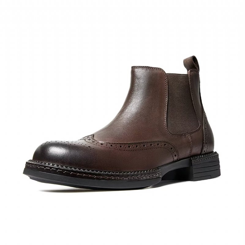 Slip-on Boots For Menn - Svart