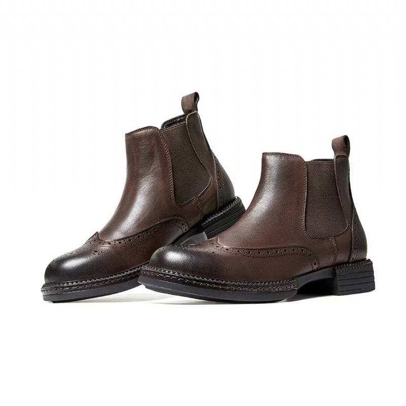 Slip-on Boots For Menn - Svart