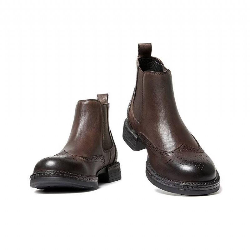 Slip-on Boots For Menn - Svart