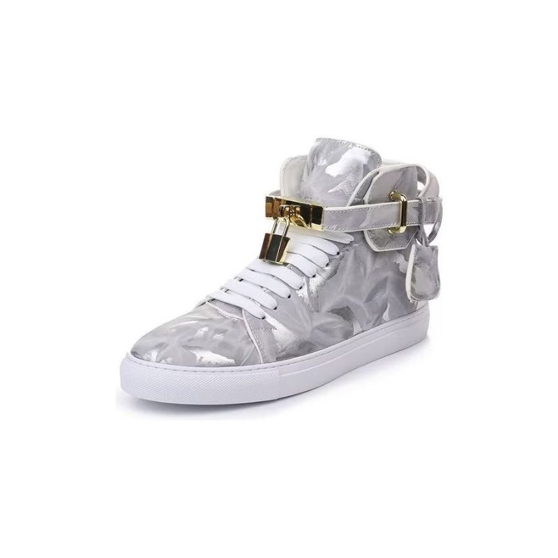 Sneakers Herre Graffiti Elite Cow Leather High Top Kicks