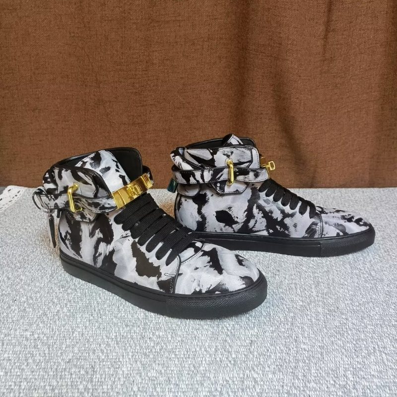 Sneakers Herre Graffiti Vogue Cowhide High Top - Flerfarge