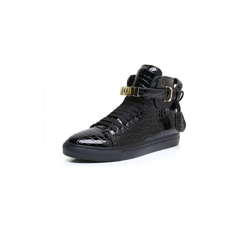 Sneakers Herre Luksus Crocemboss High Top Casual