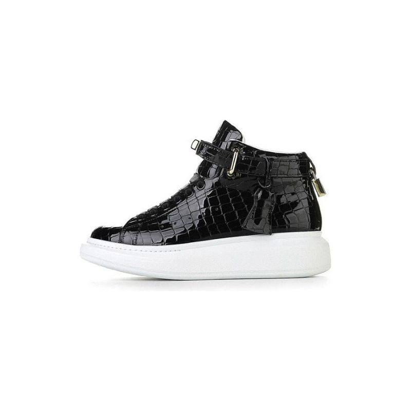 Sneakers Herre Luksus Crocemboss High Top Designer